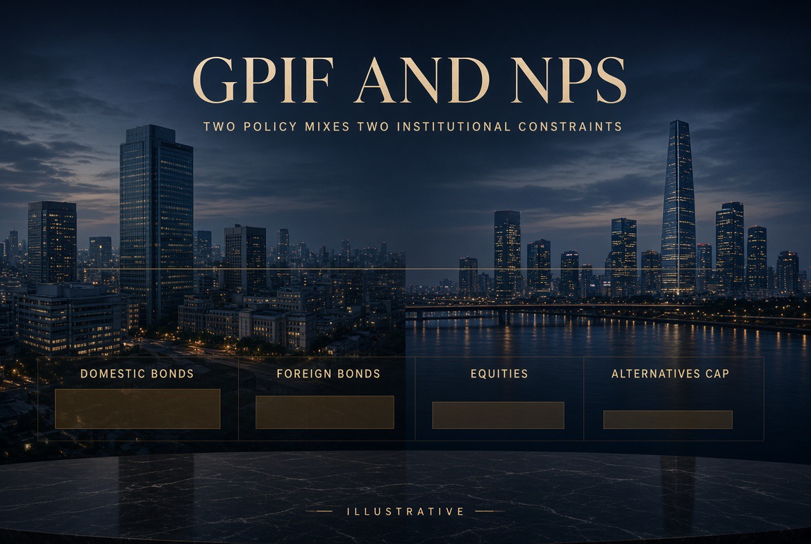 GPIF vs NPS: Two Giant Policy Mixes, Two Different Problems for Managers