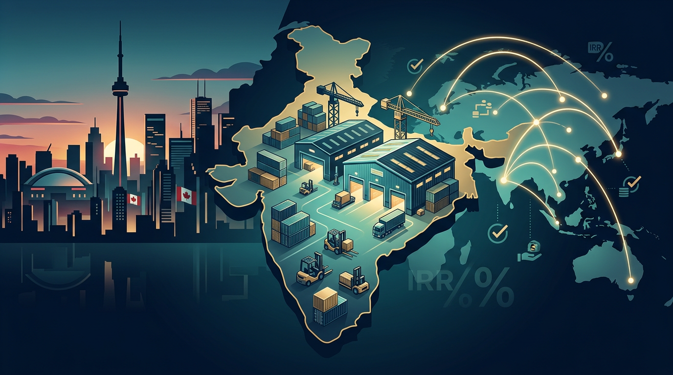 Sovereign Logistics Expansion: CPPIB Deploys Secondary USD 700 Million Allocation into South Asian Industrial Warehousing
