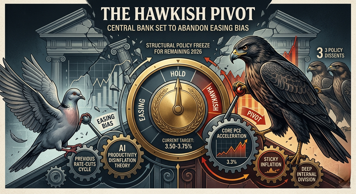 The Hawkish Pivot: Federal Reserve Set to Abandon Easing Bias Amid Sticky Inflation