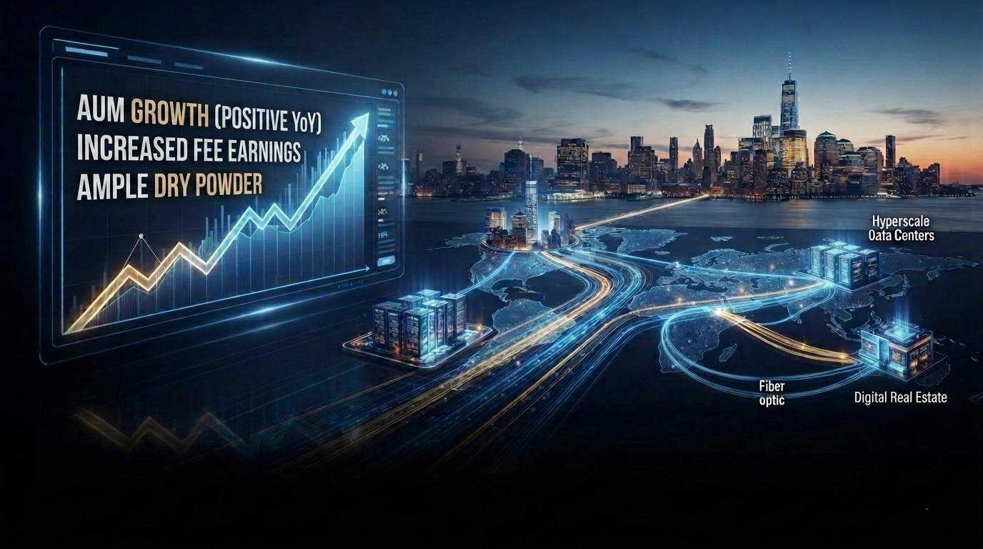The AI Infrastructure Premium: Blackstone Realizes 26% Distributable Earnings Surge via Alternative Data Center Deployments