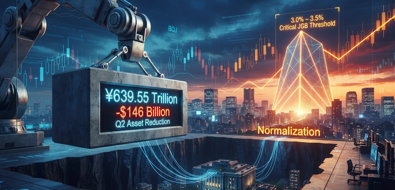 The Quantitative Trap: Bank of Japan Face Structural Negative Spreads as Balance Sheet Sheds $146 Billion