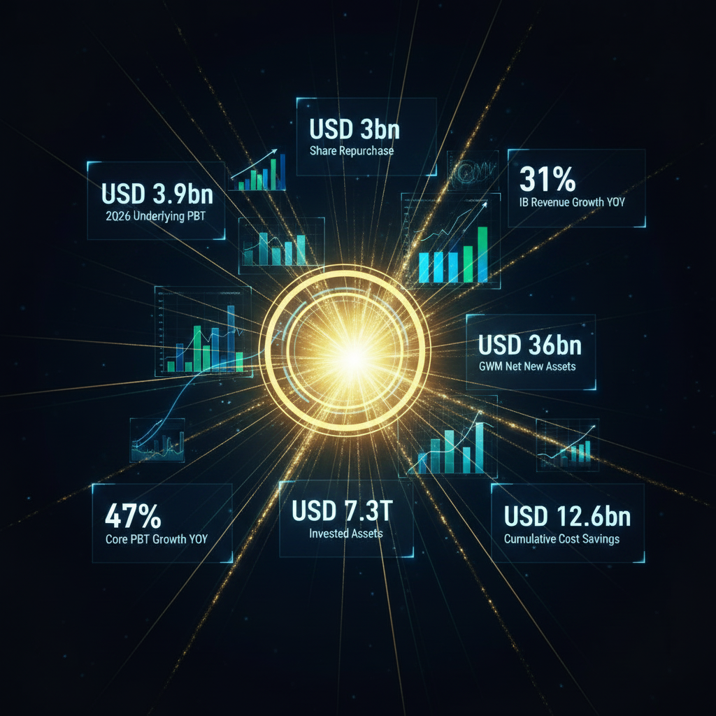 UBS Wealth Management Inflows Reach USD 36 Billion as Group Assets Scale to USD 7.3 Trillion
