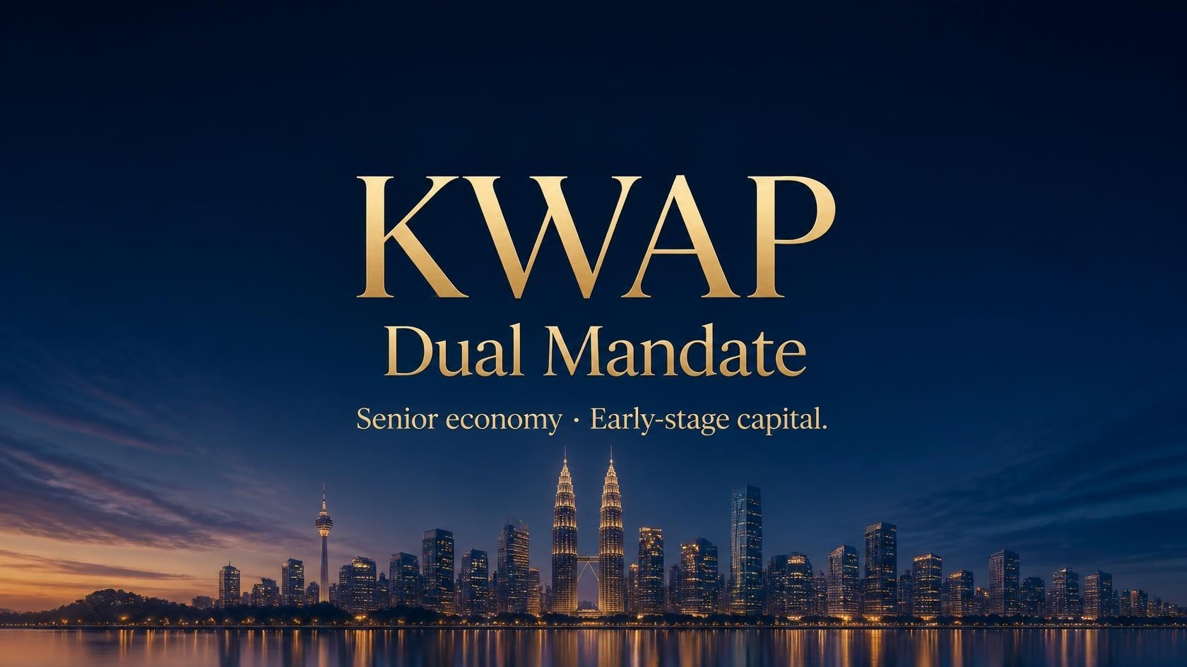 KWAP: senior economy and early-stage capital in the same week