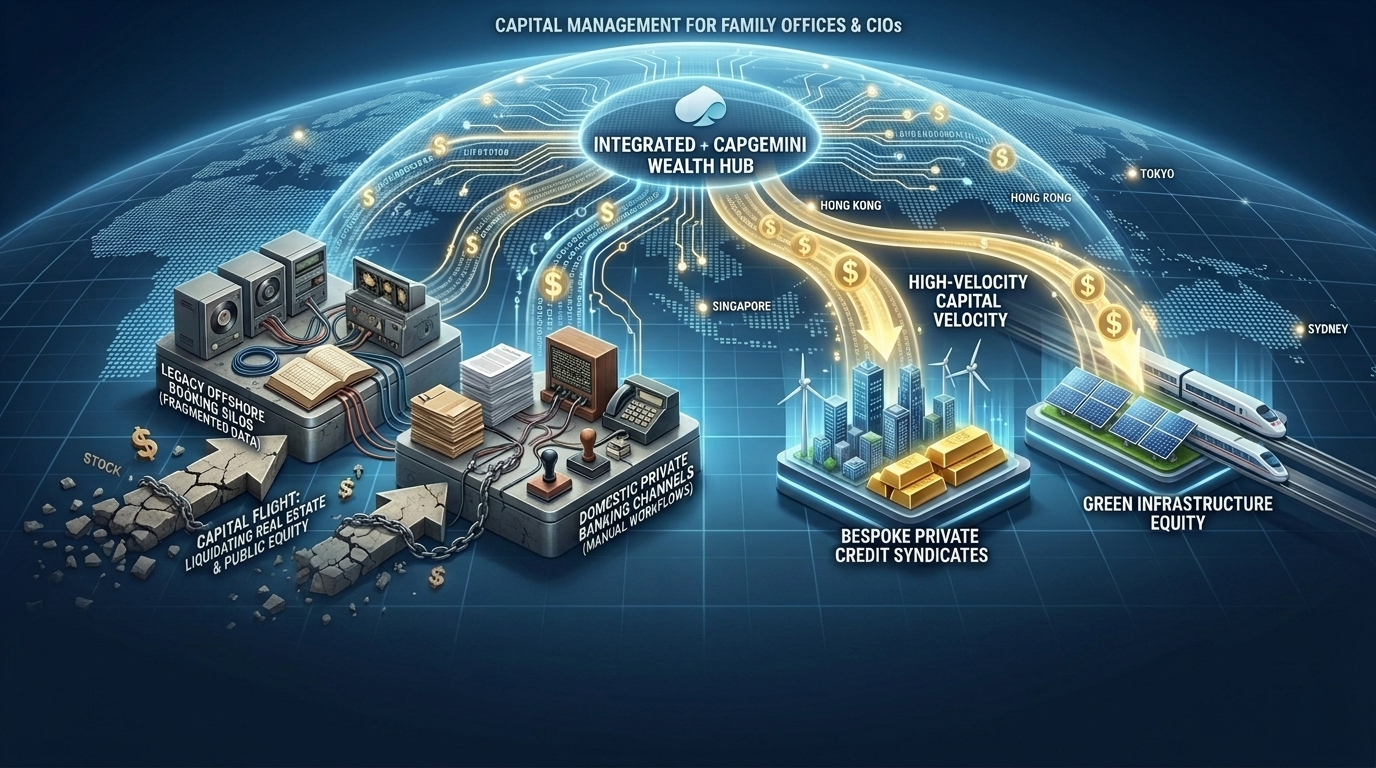 The Regional Platform Overhaul: Capgemini Data Flags Extensive Technology Restructuring as APAC Private Wealth Hits Records